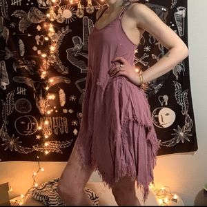 Intimately by Free People Purple Slip Dress